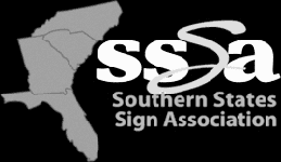 Alpha signs part of the Southern States Sign Association